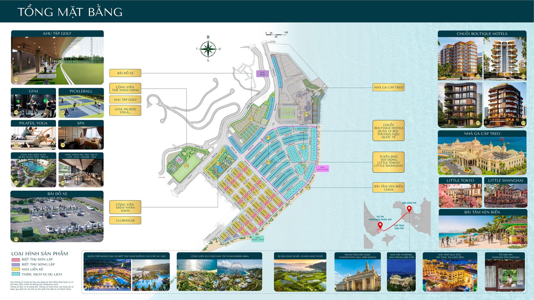 Tổng mặt bằng Vinhomes Pearl Bay
